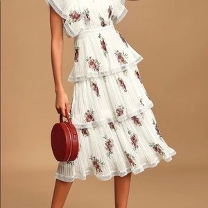 Lulus floral dress